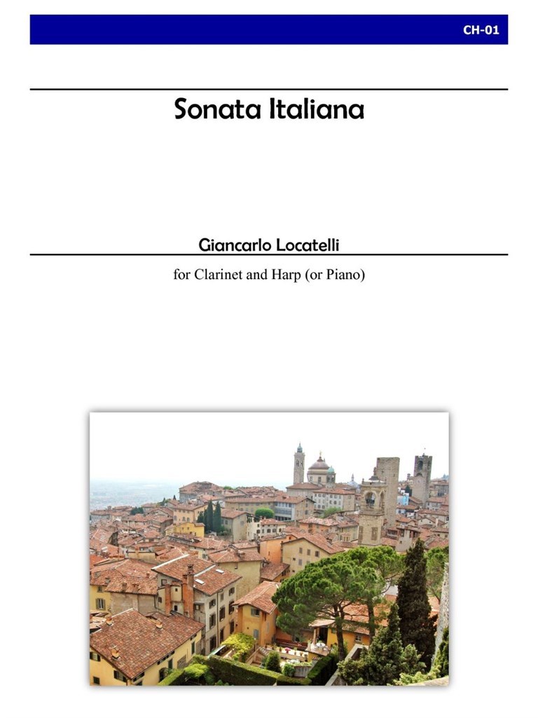 Sonata Italiana For Clarinet and Harp